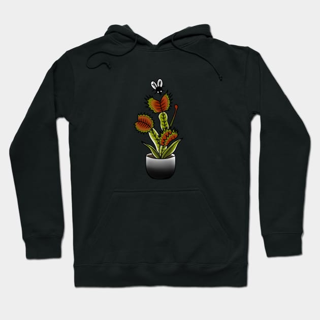 Venus fly trap Hoodie by NicoleHarvey